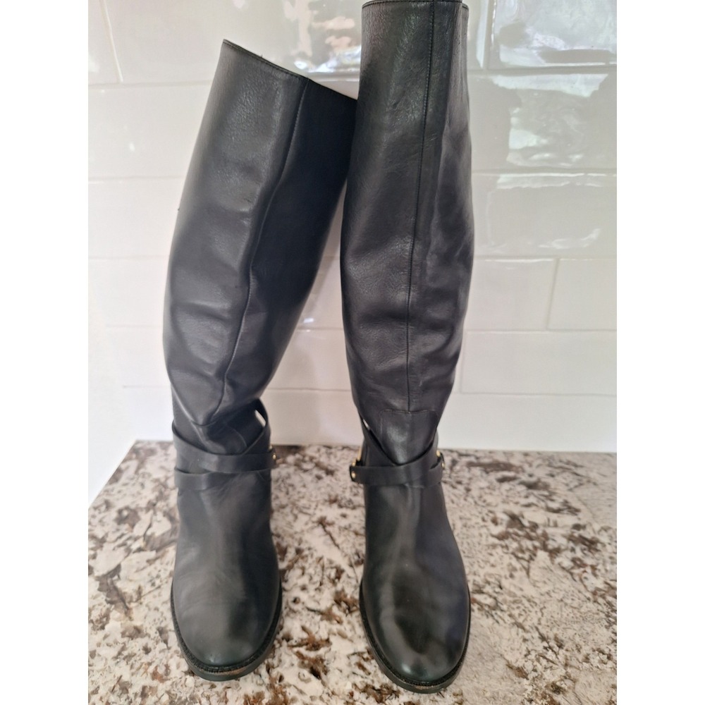 Ralph Lauren Knee-High Boots Black US Size 7B